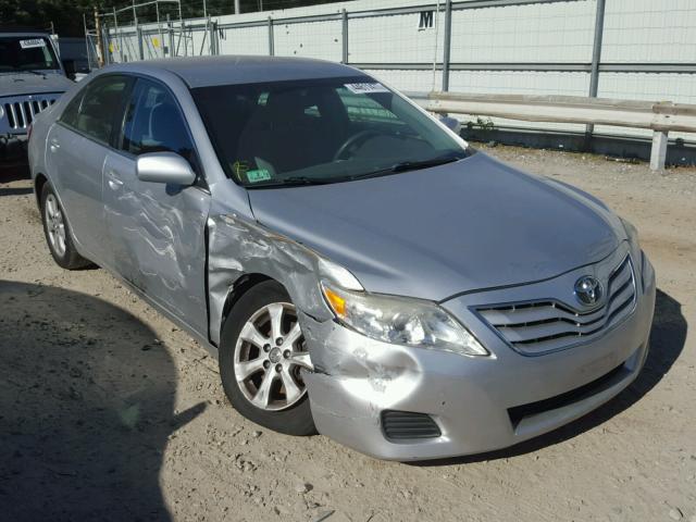 4T4BF3EK2BR127512 - 2011 TOYOTA CAMRY BASE SILVER photo 1