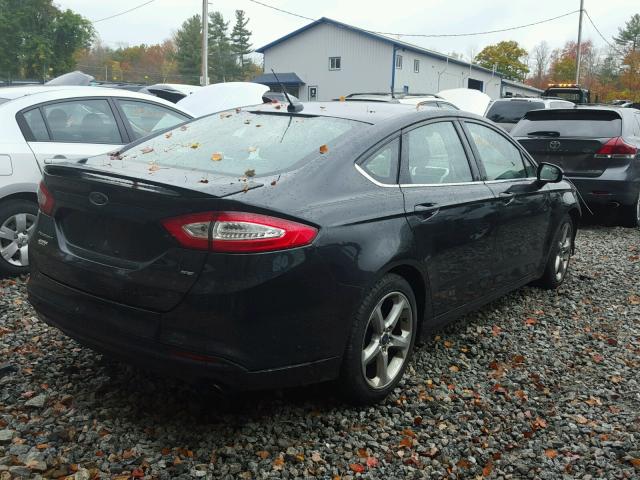 3FA6P0H70FR175757 - 2015 FORD FUSION BLACK photo 4