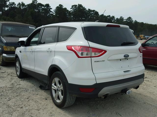 1FMCU0G96EUE33968 - 2014 FORD ESCAPE SE WHITE photo 3