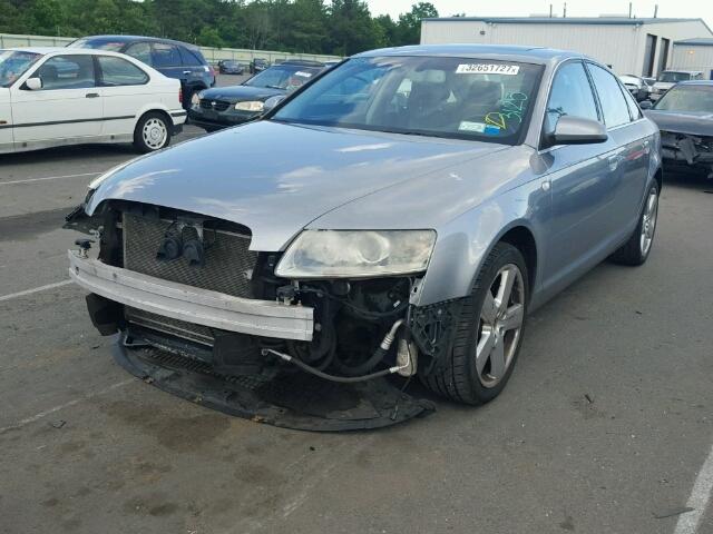 WAUDH74FX8N025789 - 2008 AUDI A6 3.2 QUA GRAY photo 2