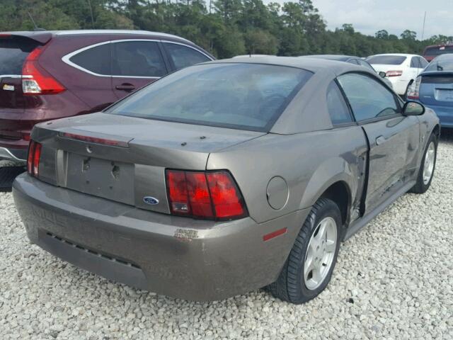 1FAFP40492F200140 - 2002 FORD MUSTANG TAN photo 4