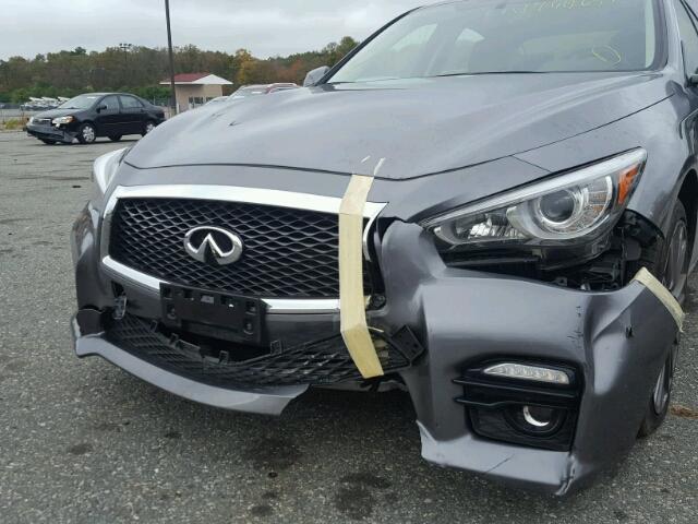 JN1FV7AR5GM450959 - 2016 INFINITI Q50 RED SP GRAY photo 9