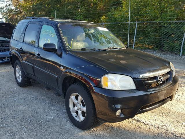 4F2CZ96126KM00291 - 2006 MAZDA TRIBUTE S BLACK photo 1