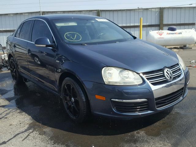 3VWFT71K36M852713 - 2006 VOLKSWAGEN JETTA TDI BLUE photo 1