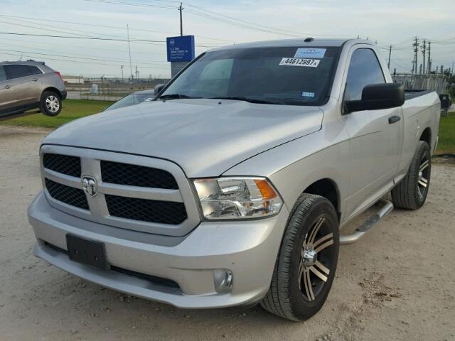 3C6JR6AT9EG121822 - 2014 RAM 1500 ST SILVER photo 2