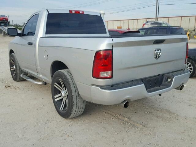 3C6JR6AT9EG121822 - 2014 RAM 1500 ST SILVER photo 3