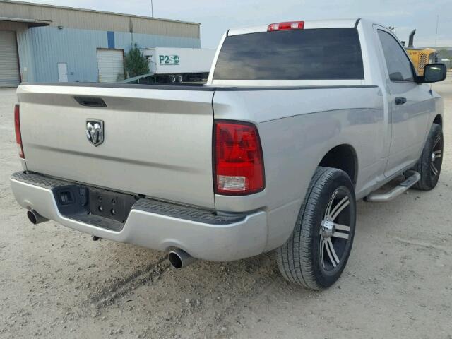 3C6JR6AT9EG121822 - 2014 RAM 1500 ST SILVER photo 4