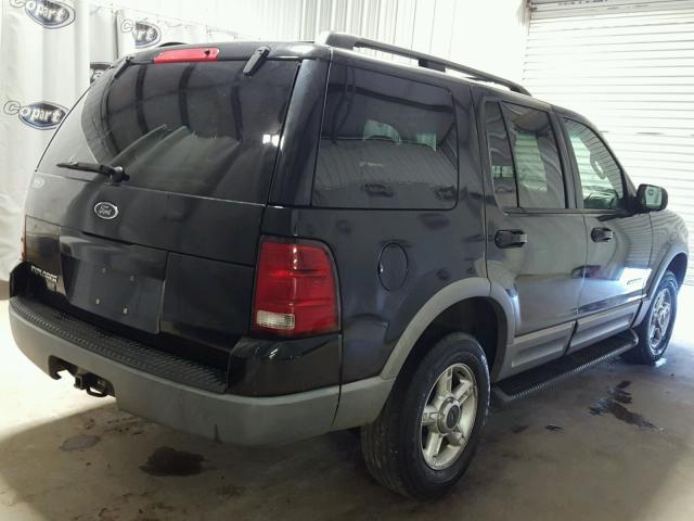 1FMZU63E12UC77625 - 2002 FORD EXPLORER X BLACK photo 4