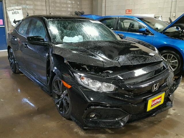 SHHFK7H45HU227720 - 2017 HONDA CIVIC SPOR BLACK photo 1