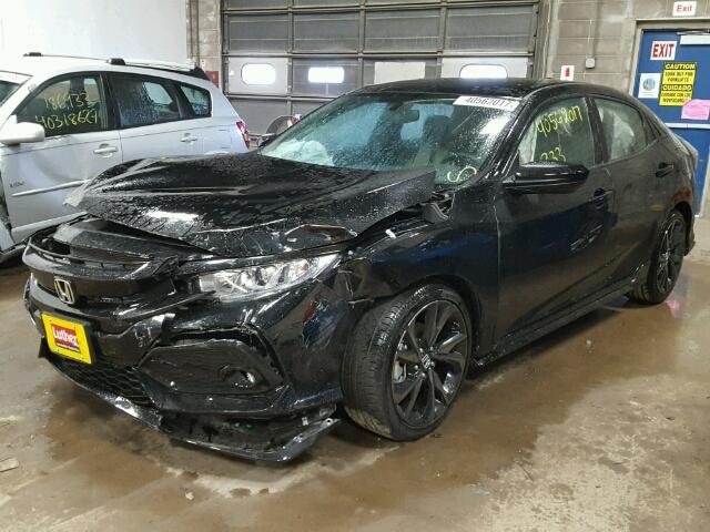 SHHFK7H45HU227720 - 2017 HONDA CIVIC SPOR BLACK photo 2