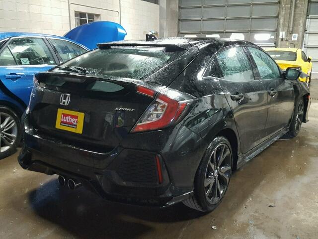 SHHFK7H45HU227720 - 2017 HONDA CIVIC SPOR BLACK photo 4