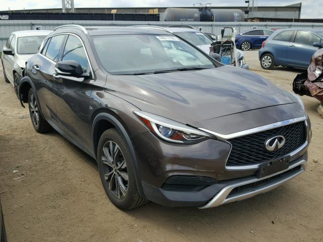 SJKCH5CR3HA021778 - 2017 INFINITI QX30 BASE BROWN photo 1