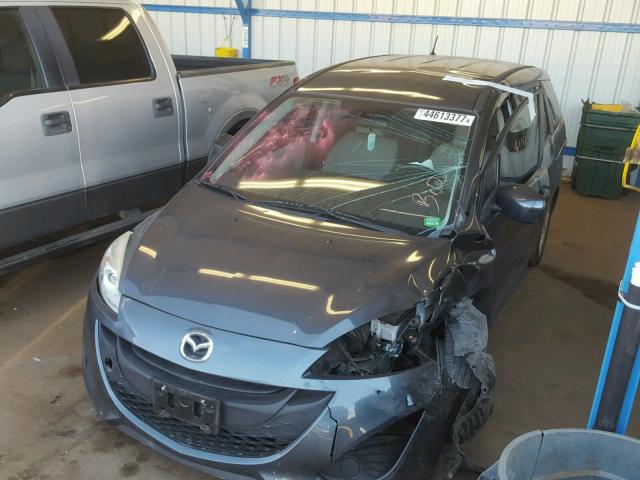 JM1CW2BL2C0108946 - 2012 MAZDA 5 GRAY photo 2