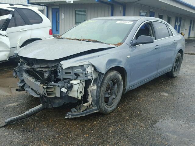 1G1ZG57B284295784 - 2008 CHEVROLET MALIBU LS SILVER photo 2