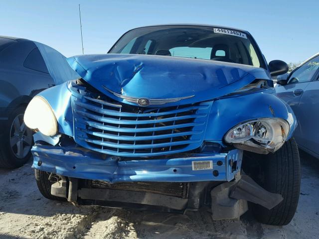 3A8FY48949T527917 - 2009 CHRYSLER PT CRUISER BLUE photo 9