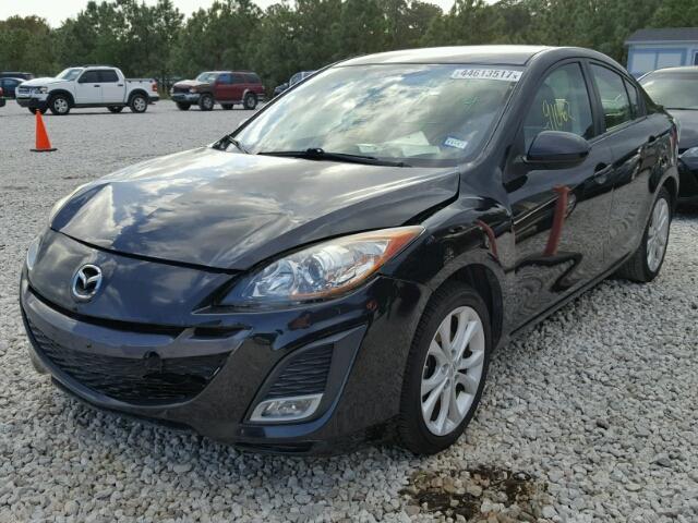 JM1BL1U5XB1383583 - 2011 MAZDA 3 BLACK photo 2