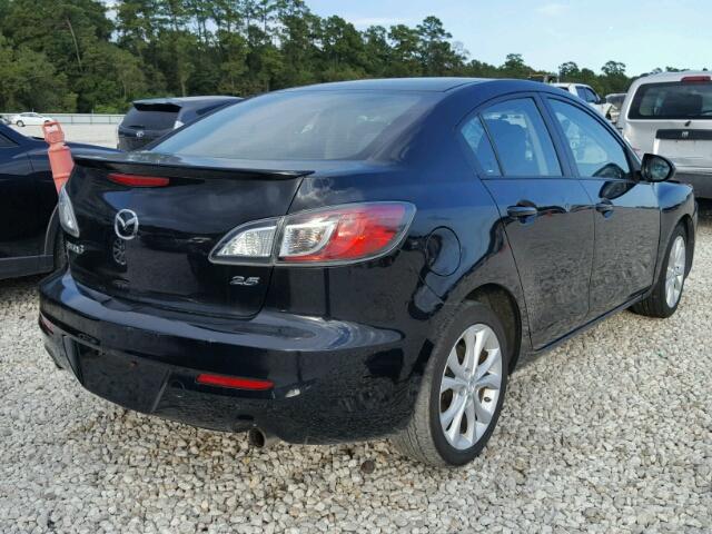 JM1BL1U5XB1383583 - 2011 MAZDA 3 BLACK photo 4