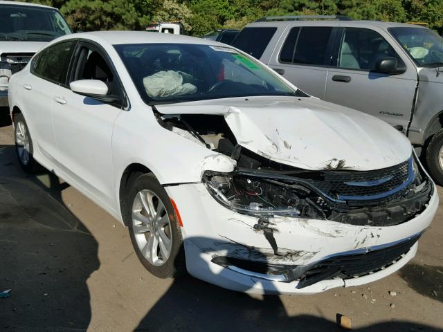 1C3CCCAB9FN641654 - 2015 CHRYSLER 200 LIMITE WHITE photo 1