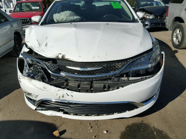 1C3CCCAB9FN641654 - 2015 CHRYSLER 200 LIMITE WHITE photo 9