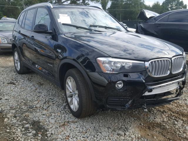 5UXWZ7C32H0V91702 - 2017 BMW X3 SDRIVE2 BLACK photo 1