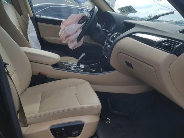 5UXWZ7C32H0V91702 - 2017 BMW X3 SDRIVE2 BLACK photo 5