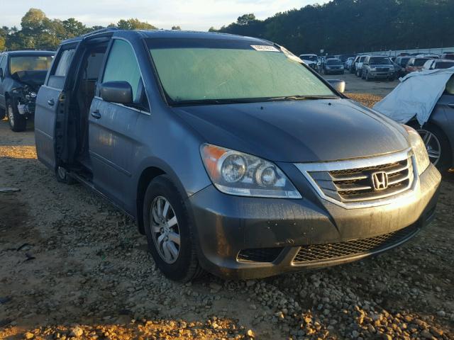 5FNRL3H74AB024192 - 2010 HONDA ODYSSEY EX GRAY photo 1