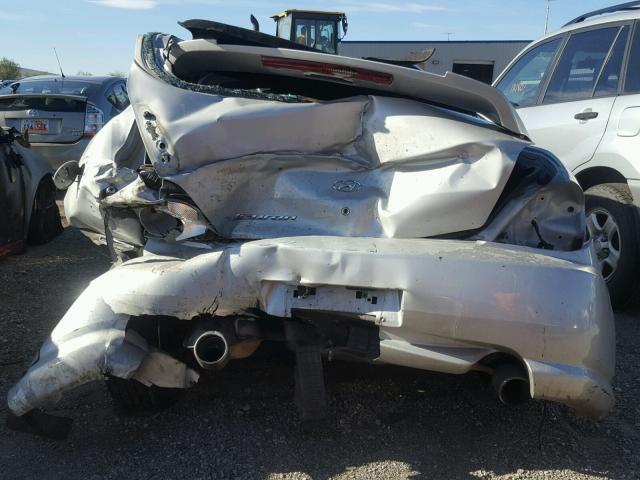 KMHHM65D16U207628 - 2006 HYUNDAI TIBURON GS SILVER photo 10