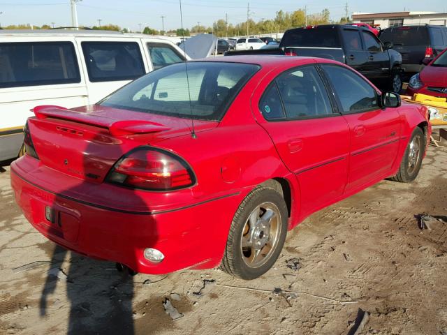 1G2NW52E82C177735 - 2002 PONTIAC GRAND AM G RED photo 4