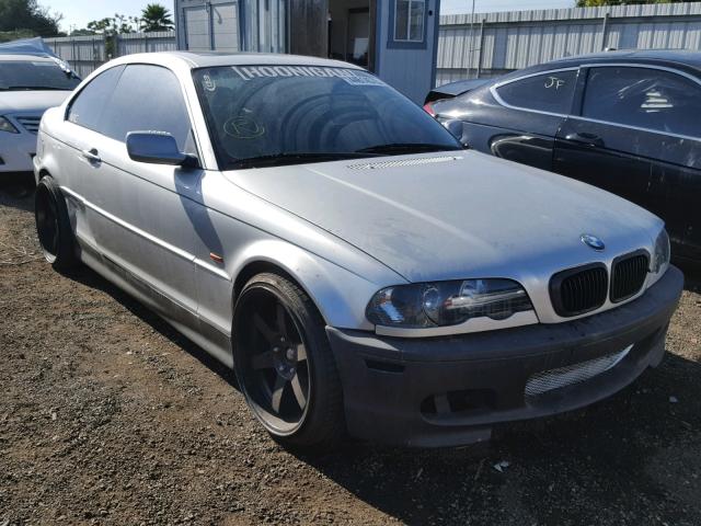 WBABM3343YJN84989 - 2000 BMW 323 CI SILVER photo 1