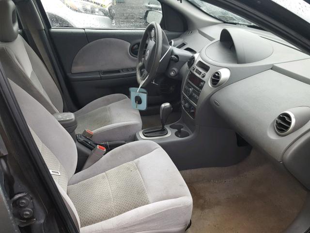 1G8AL55F87Z119811 - 2007 SATURN ION LEVEL GRAY photo 5