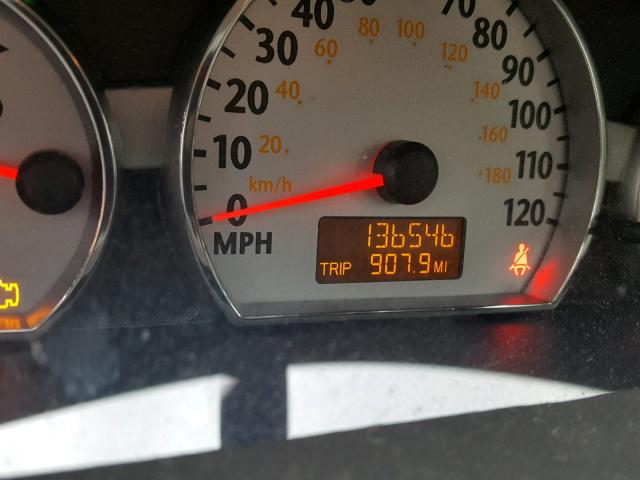 1G8AL55F87Z119811 - 2007 SATURN ION LEVEL GRAY photo 8