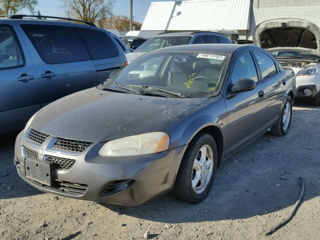 1B3EL36TX4N181280 - 2004 DODGE STRATUS SE GRAY photo 2