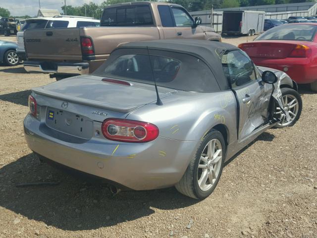 JM1NC2JF8B0218850 - 2011 MAZDA MX-5 MIATA SILVER photo 4