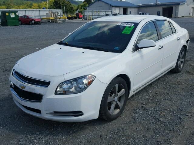 1G1ZC5E07CF310872 - 2012 CHEVROLET MALIBU 1LT 白色 照片 2