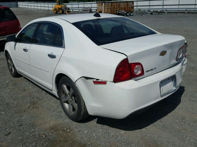 1G1ZC5E07CF310872 - 2012 CHEVROLET MALIBU 1LT 白色 照片 3