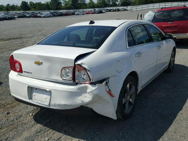 1G1ZC5E07CF310872 - 2012 CHEVROLET MALIBU 1LT 白色 照片 4
