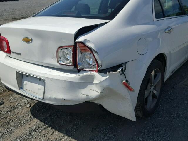 1G1ZC5E07CF310872 - 2012 CHEVROLET MALIBU 1LT 白色 照片 9