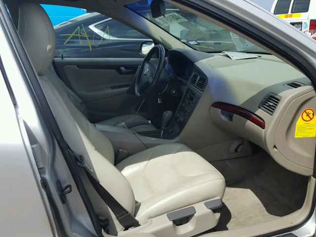YV1RS61T932272398 - 2003 VOLVO S60 Արծաթագույն լուսանկար 5