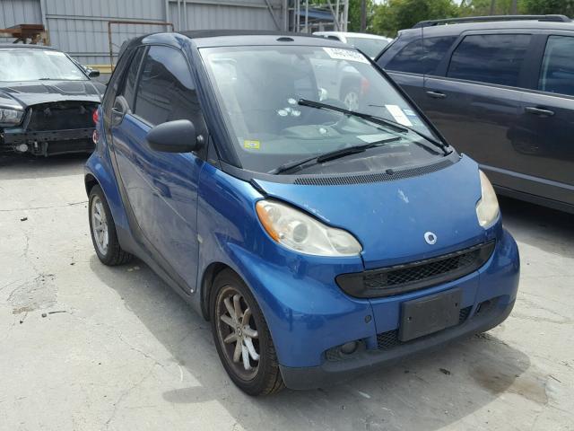 WMEEK31X29K264207 - 2009 SMART FORTWO PAS 蓝色 照片 1