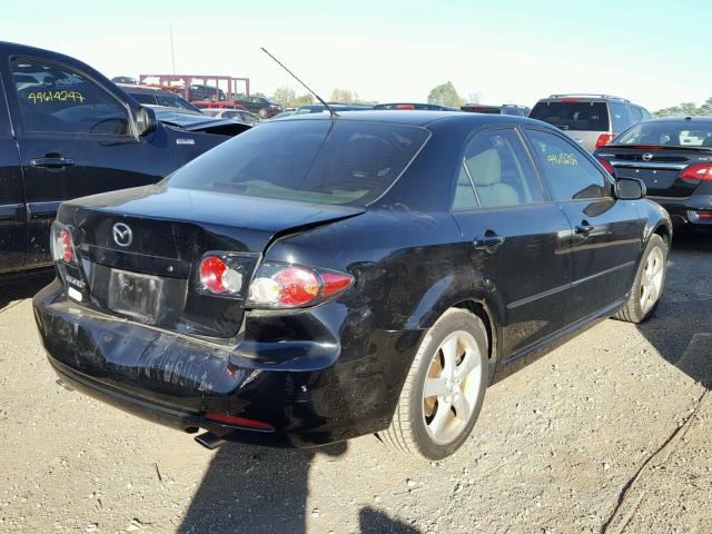 1YVHP80C785M44069 - 2008 MAZDA 6 BLACK photo 4