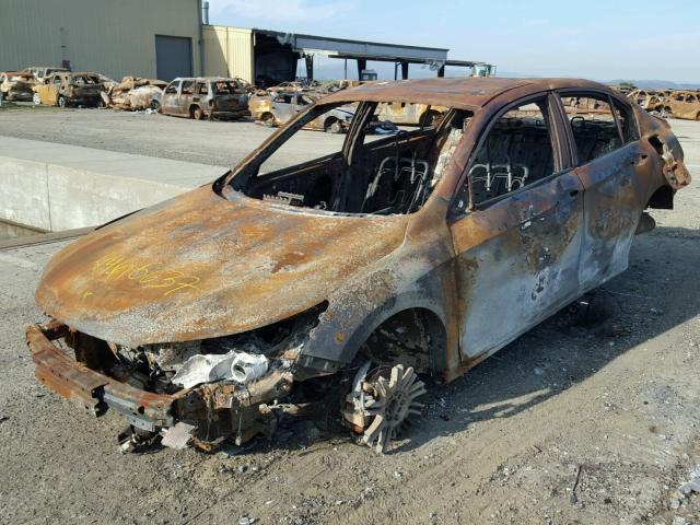 1HGCR2E55DA204555 - 2013 HONDA ACCORD SPO BURN photo 2