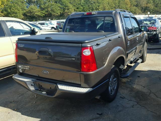 1FMDU77K45UA23217 - 2005 FORD EXPLORER S BROWN photo 4