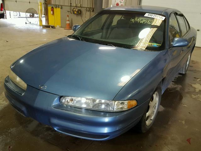 1G3WS52K0WF396081 - 1998 OLDSMOBILE INTRIGUE G BLUE photo 2