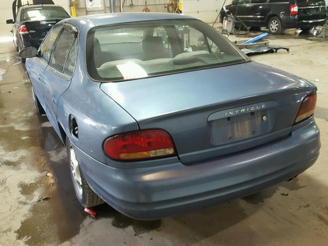 1G3WS52K0WF396081 - 1998 OLDSMOBILE INTRIGUE G BLUE photo 3