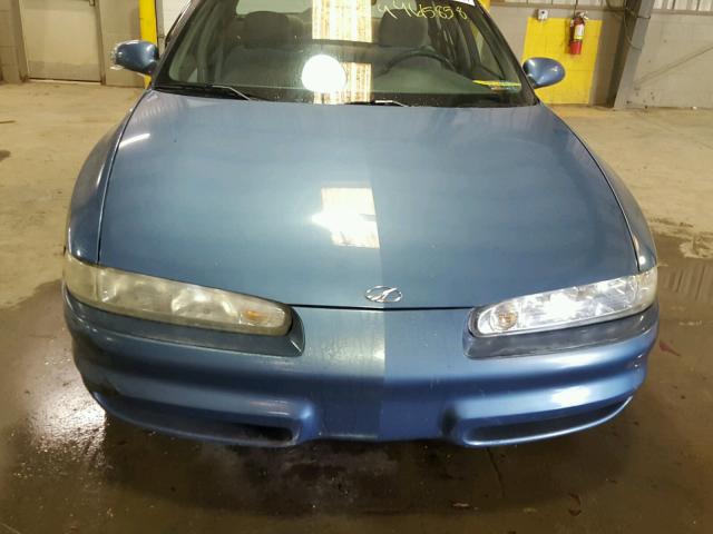 1G3WS52K0WF396081 - 1998 OLDSMOBILE INTRIGUE G BLUE photo 9