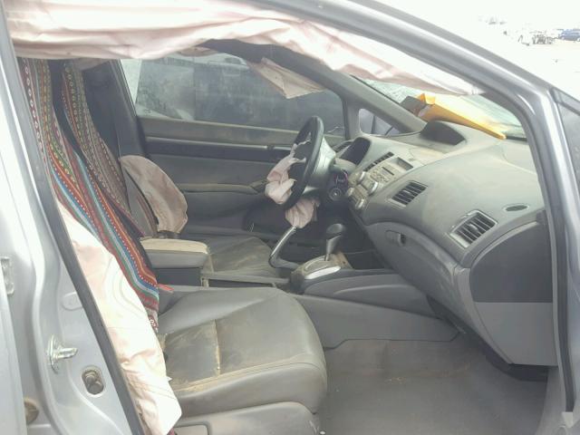 2HGFA169X8H320857 - 2008 HONDA CIVIC EXL 银色 照片 5