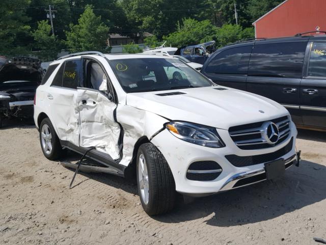 4JGDA5HB7HA902907 - 2017 MERCEDES-BENZ GLE 350 4M WHITE photo 1