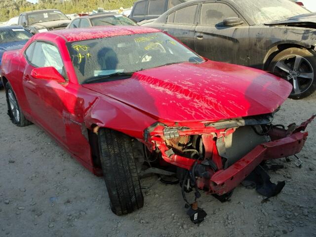 2G1FB1E30E9236490 - 2014 CHEVROLET CAMARO LT RED photo 1