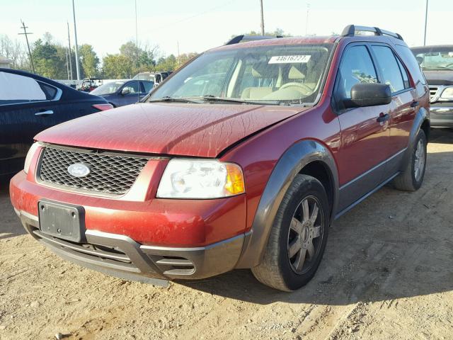 1FMZK01165GA58049 - 2005 FORD FREESTYLE MAROON photo 2