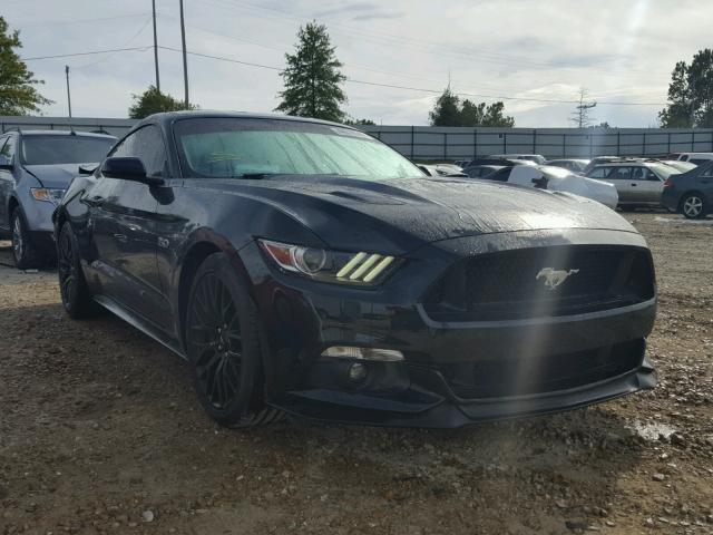 1FA6P8CF5H5323288 - 2017 FORD MUSTANG GT BLACK photo 1